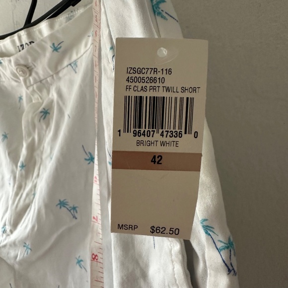 IZOD Printed Shorts Size 42 (M003) - Picture 4 of 5